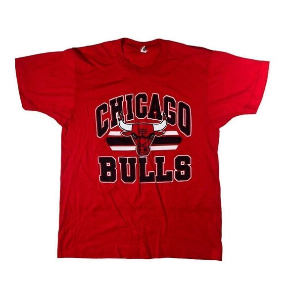 Screen Stars Chicago Bulls Vintage 90s Single Stitch T-Shirt Unisex Large (L) - Picture 1 of 6